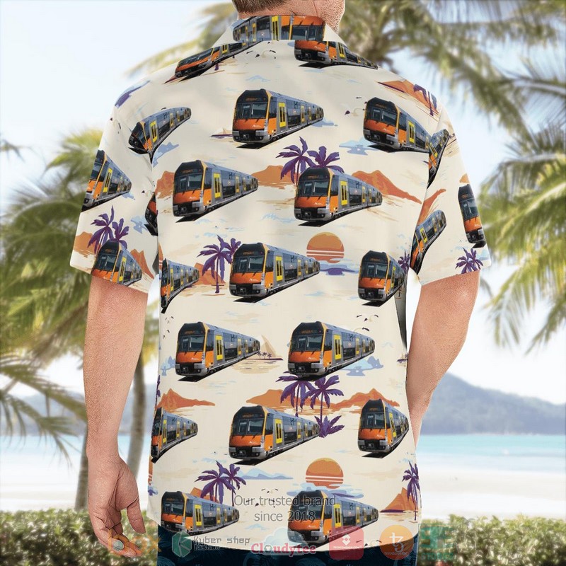 New Australian Sydney Trains B Sets Suburban Passenger Aloha Shirt