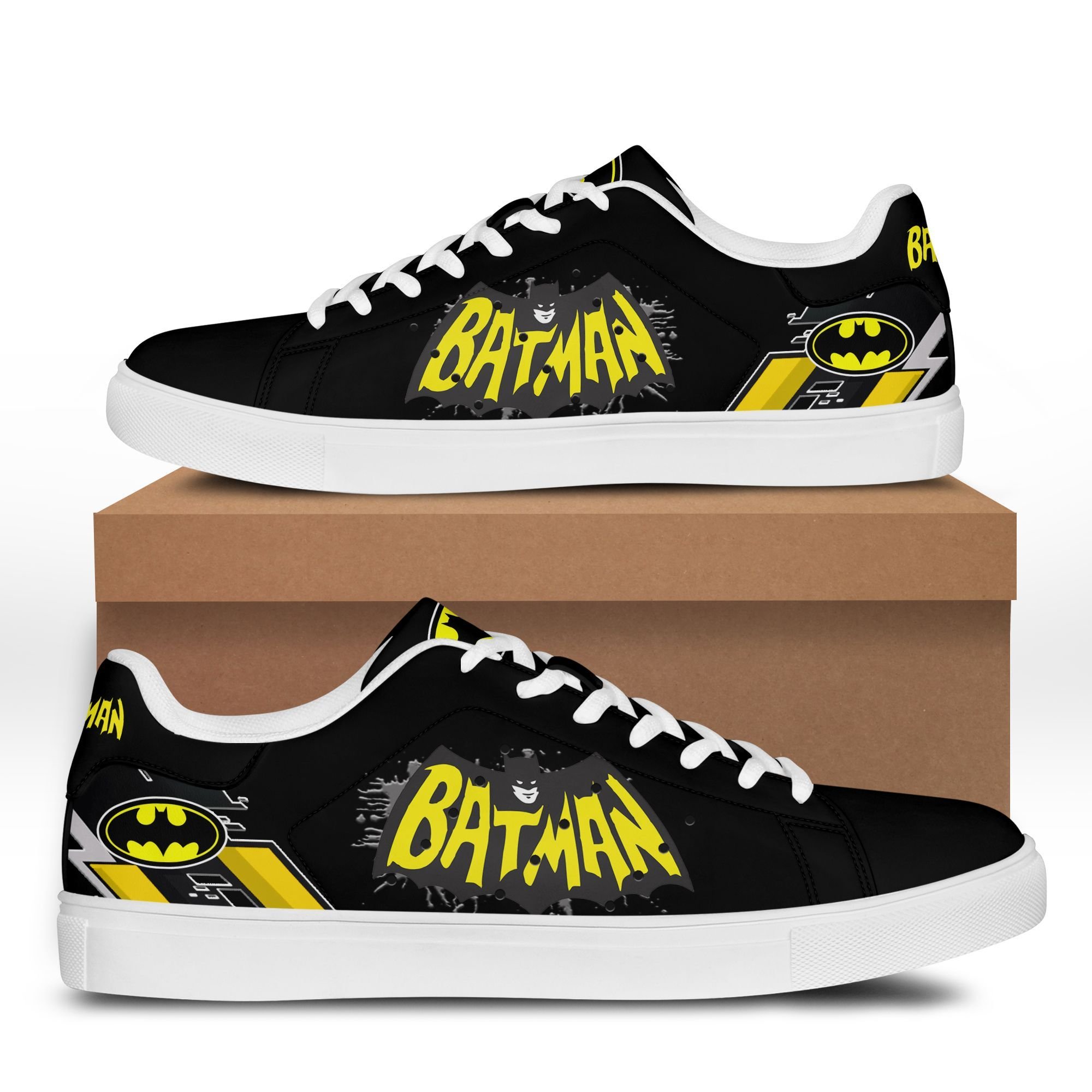 Batman Stan Smith low top shoes 8