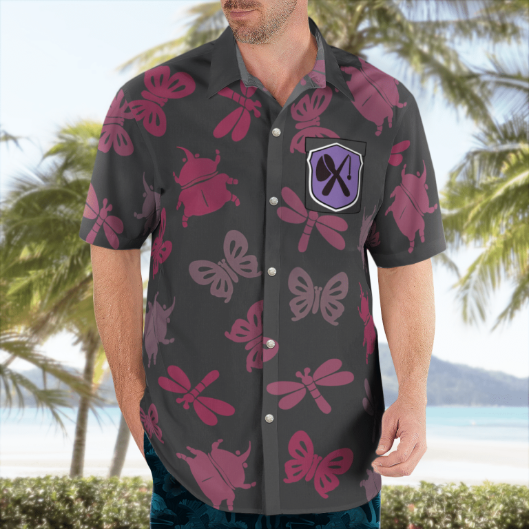 Bug off Aloha Hawaiian shirt and short 1