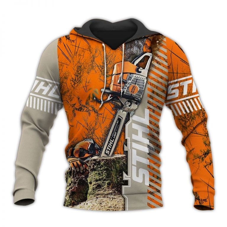 Chainsaw STIHL 3d all over printed shirt hoodie 8