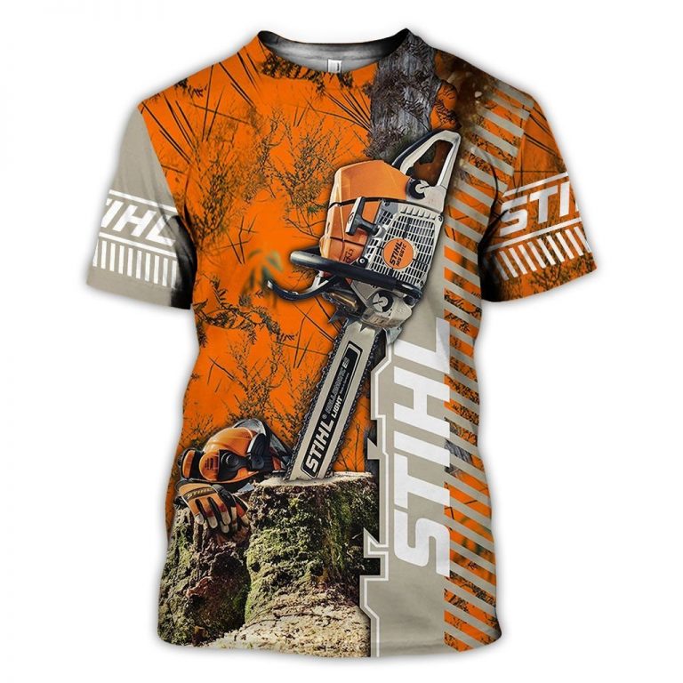 Chainsaw STIHL 3d all over printed shirt hoodie 11