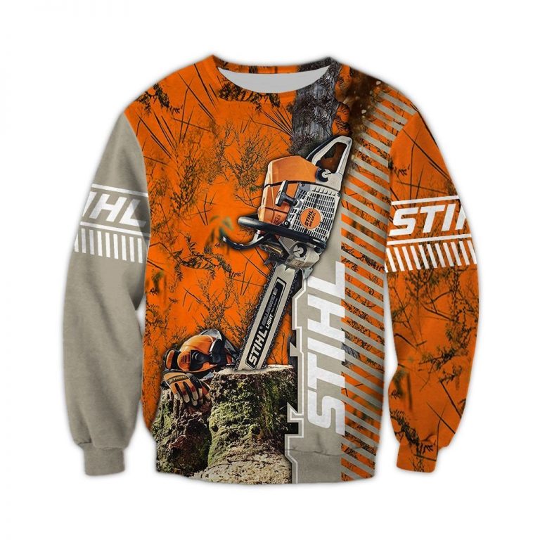 Chainsaw STIHL 3d all over printed shirt hoodie 12