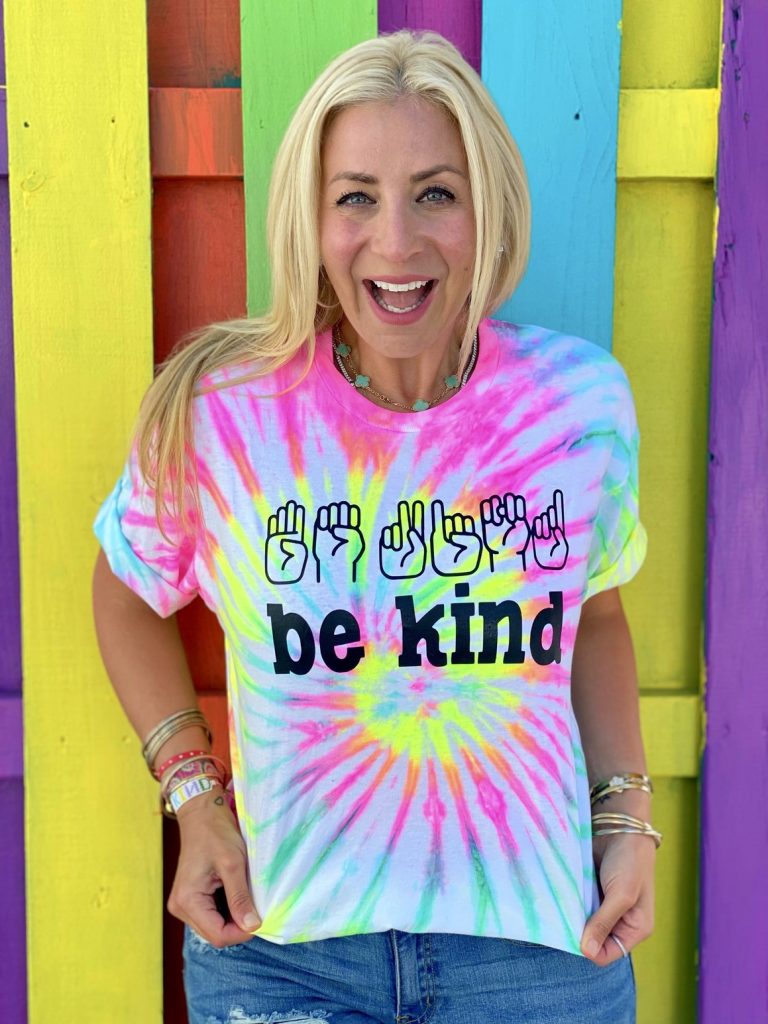 Deaf Awareness Be kind hand sign language shirt 10