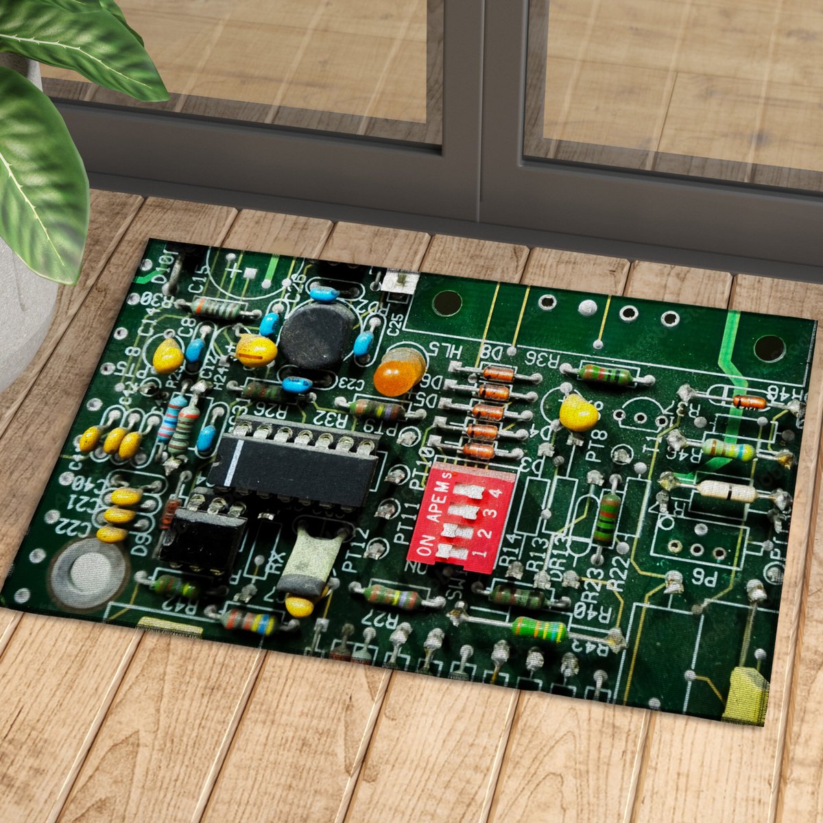 Electronic Circuit engineer doormat 13