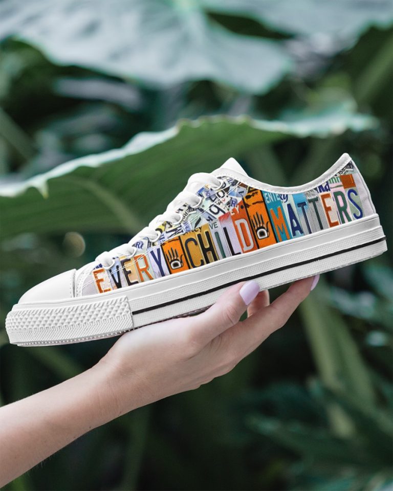 Every Child Matters Native American low top shoes 14