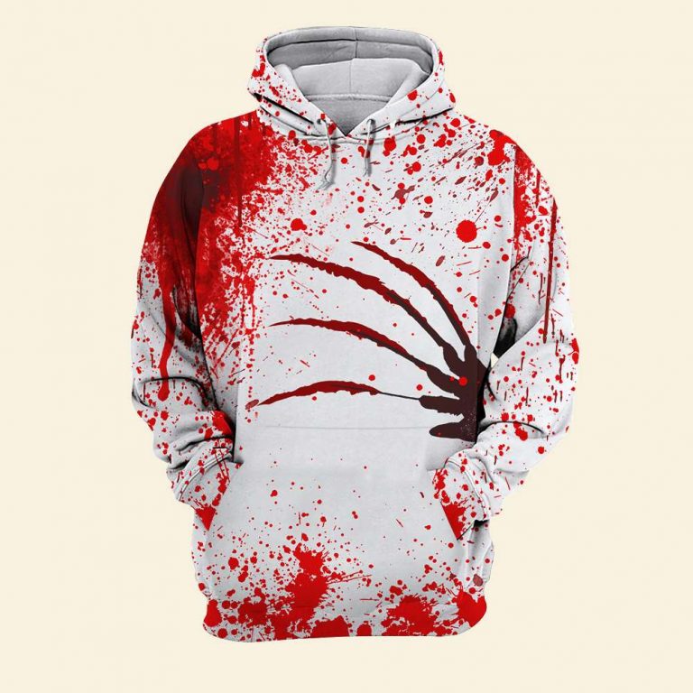 Freddy Krueger Blood Halloween I'm fine It's fine Everything is fine 3d shirt hoodie 10