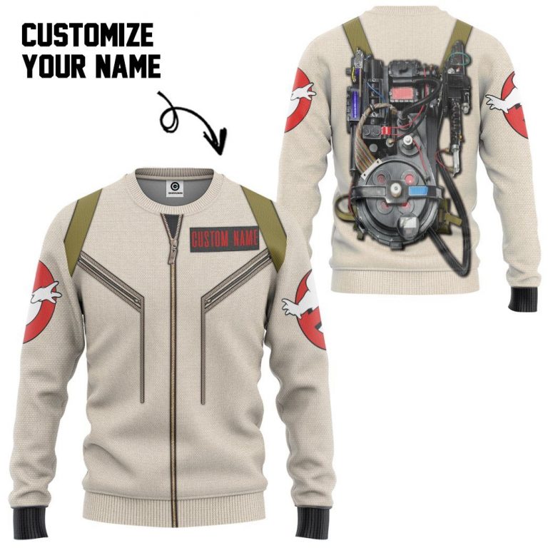 Ghostbusters Venkman custom personalized name 3d shirt hoodie 16