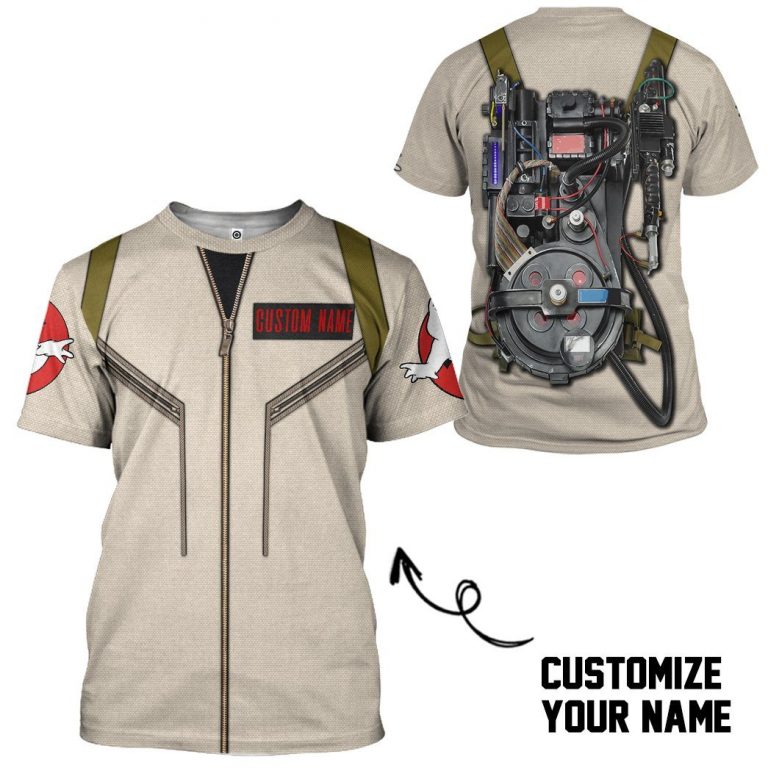 Ghostbusters Venkman custom personalized name 3d shirt hoodie 15