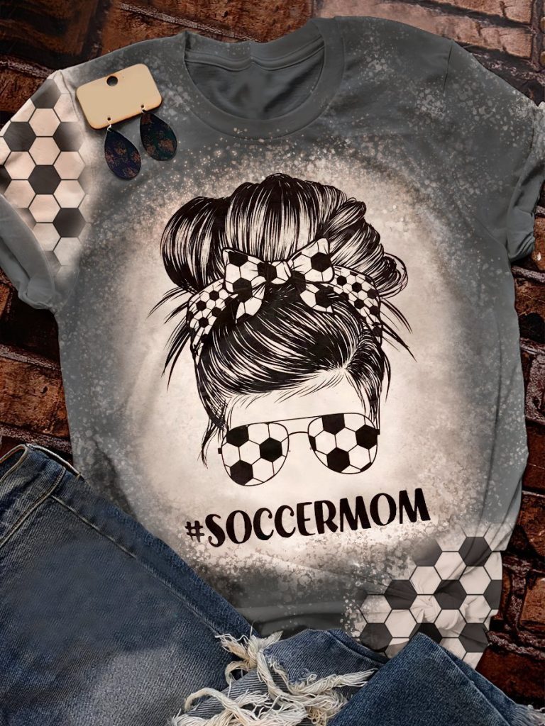 Girl hashtag soccer mom shirt 6