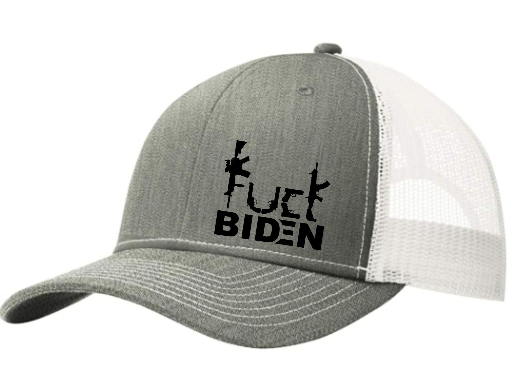Guns Fuck Biden trucker cap 4