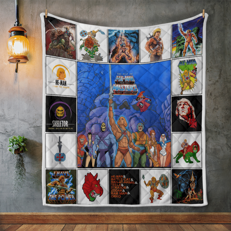 He Man and The Masters of The Universe quilt blanket 8