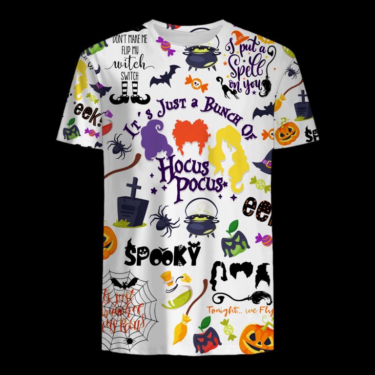 Hocus Pocus It's just a bunch of Spooky Halloween shirt hoodie 10
