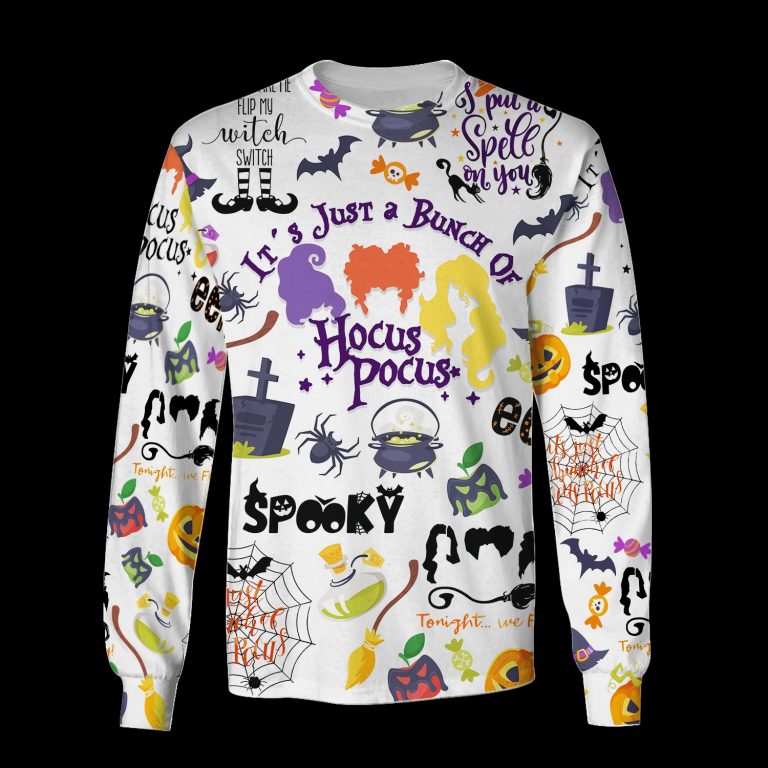 Hocus Pocus It's just a bunch of Spooky Halloween shirt hoodie 15