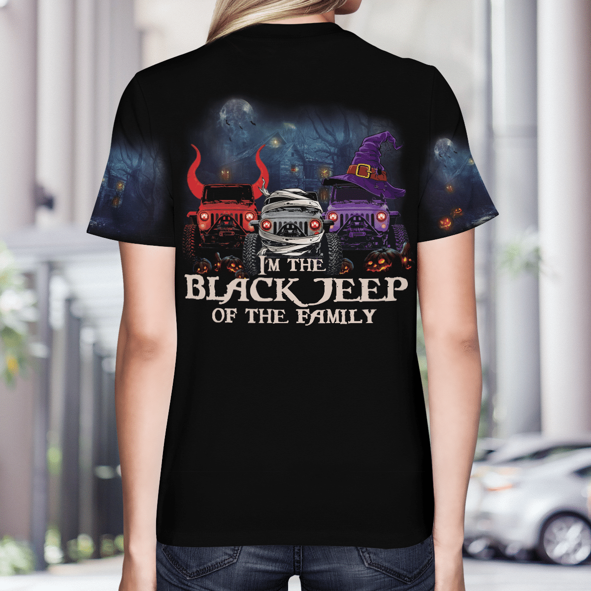 Im a black jeep of the family 3d T shirt 5