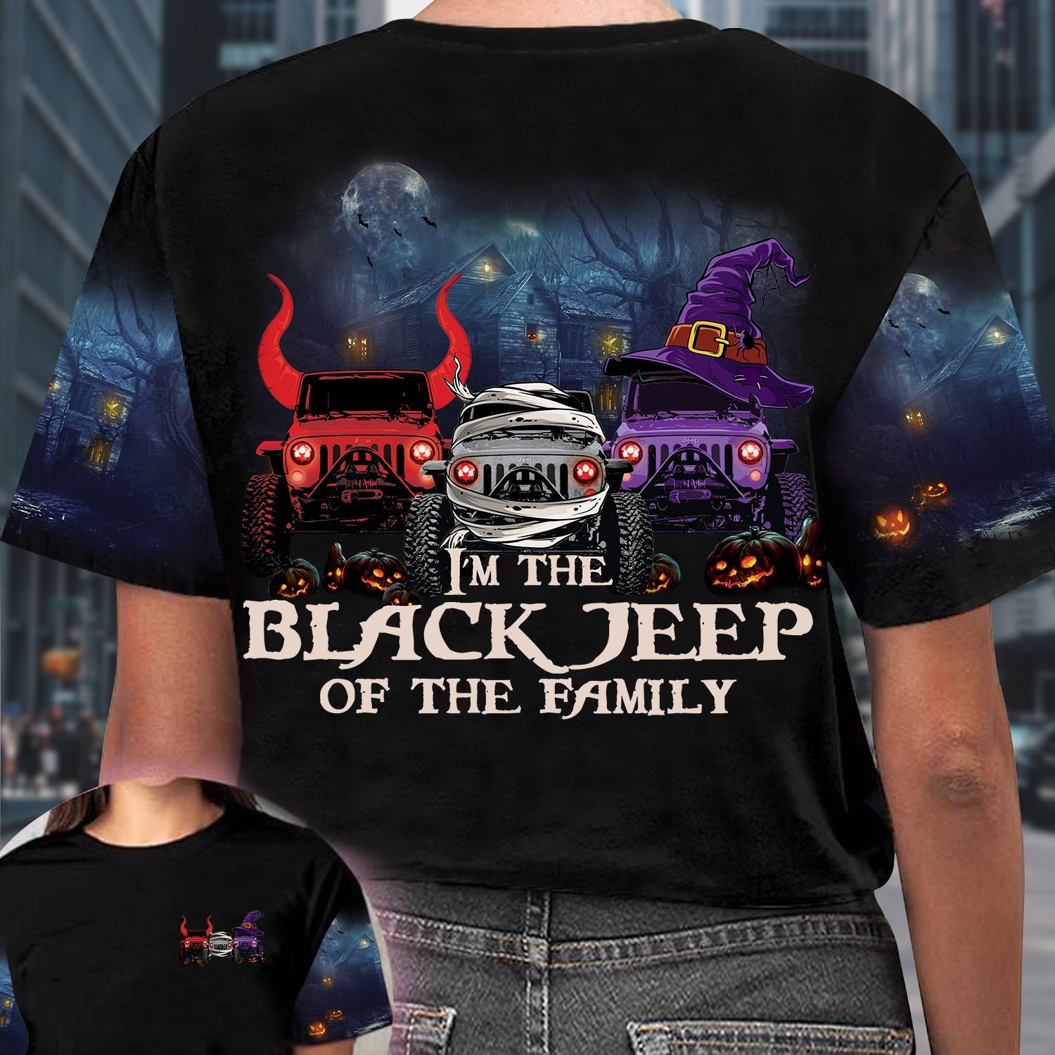 Im a black jeep of the family 3d T shirt