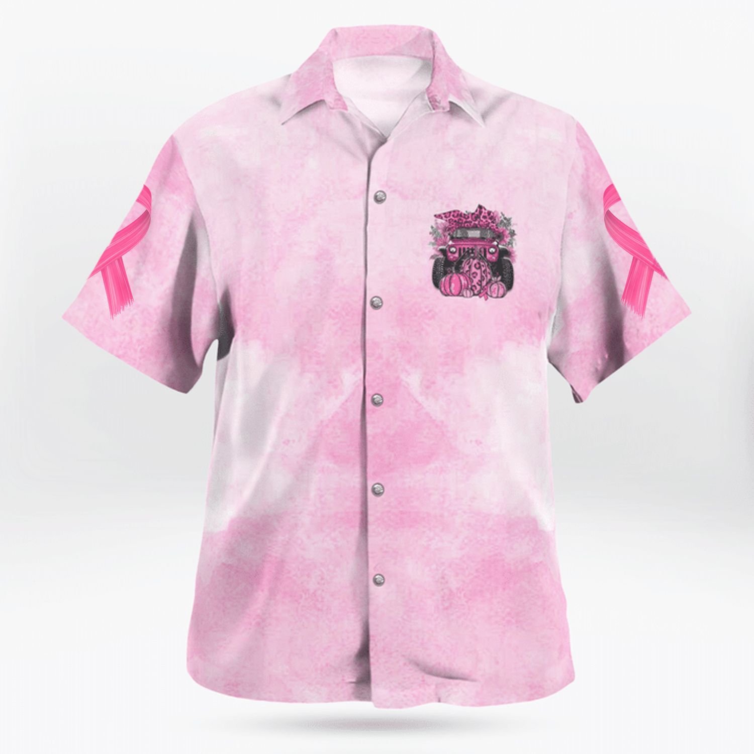 In October we were pink Hawaiian shirt 2