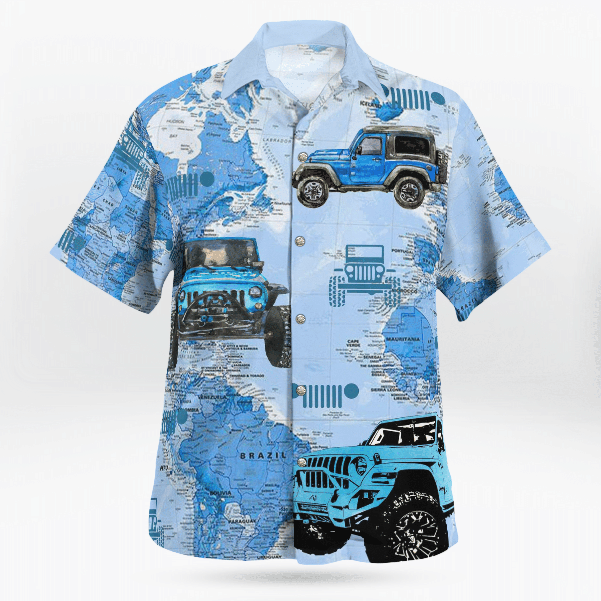 Jeep Atlantic Hawaiian shirt 1