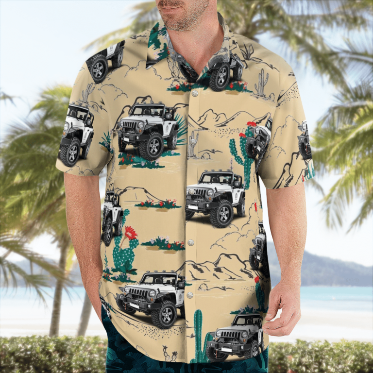 Jeep desert Hawaiian shirt 1