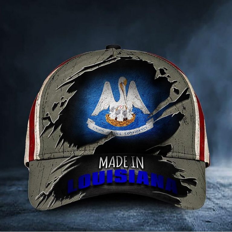 Made In Louisiana Union Justice Confidence Cap hat 9