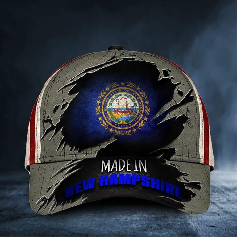 Made In New Hampshire cap hat 9