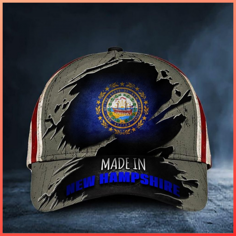 Made In New Hampshire cap hat 8