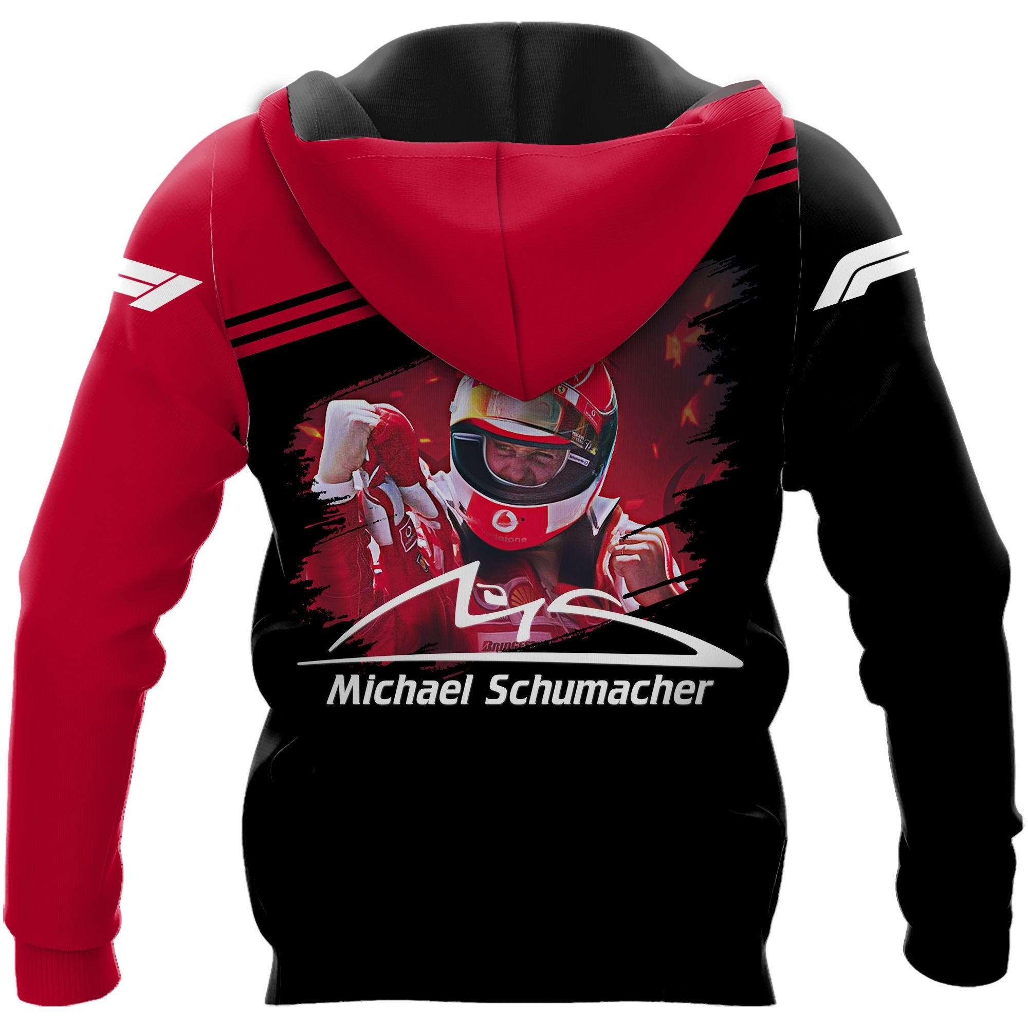 Michael Schumacher F1 championships 3d hoodie 2