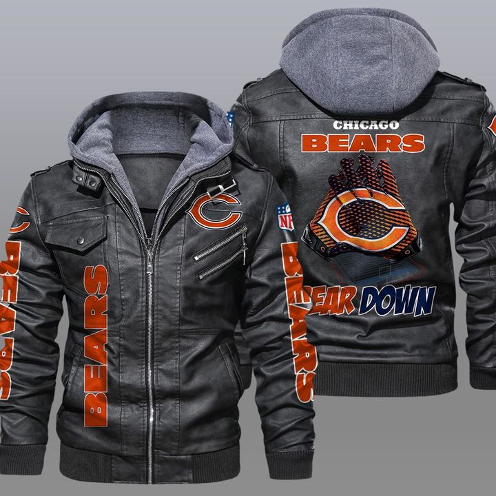 NFL Chicago Bears leather jacket 1