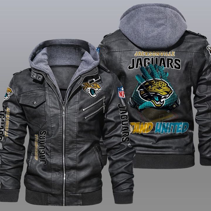 NFL Jacksonville Jaguars leather jacket 10