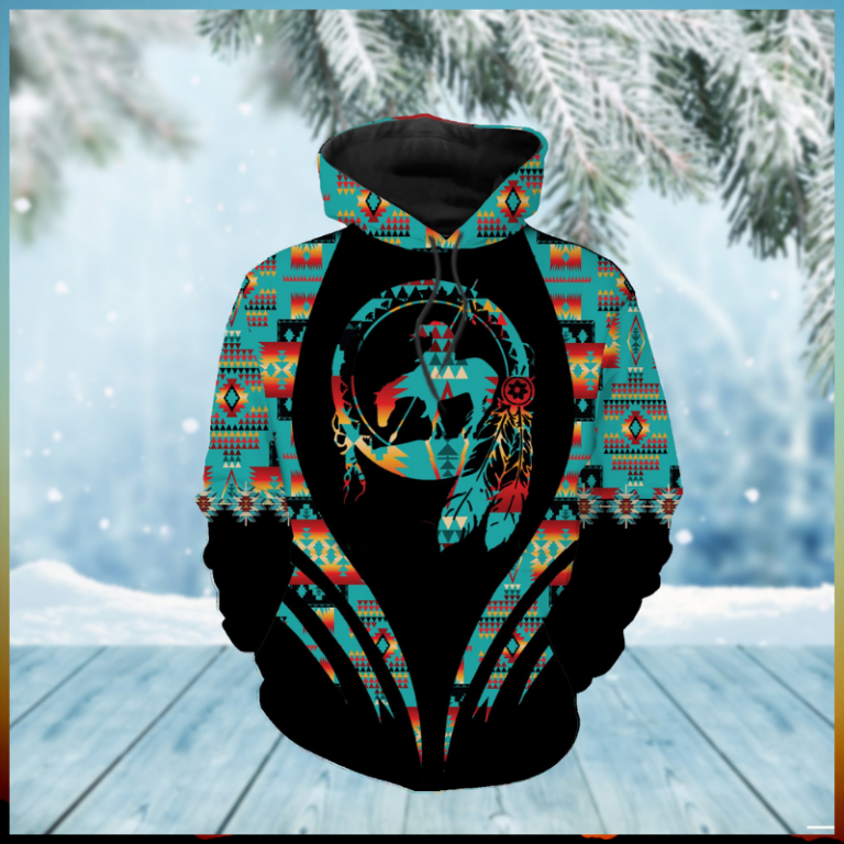 Native The Trail of Tears Pattern 3d hoodie 8