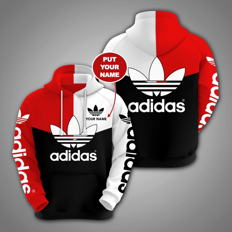Personalized Adidas custom name 3d shirt hoodie 6