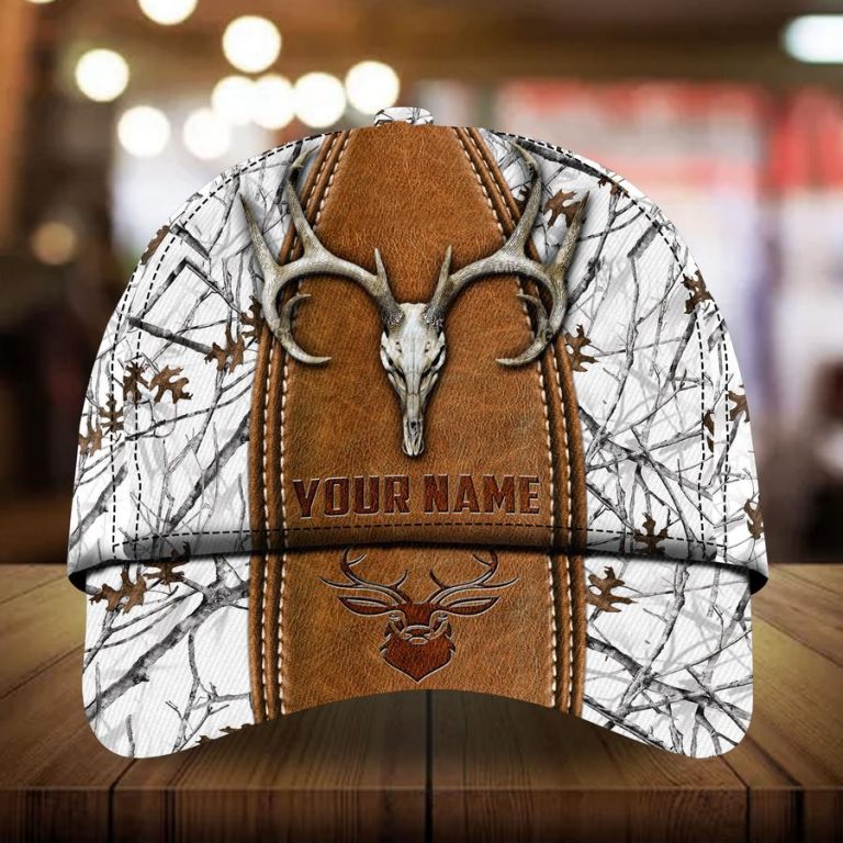 Personalized Deer hunting custom name cap 22