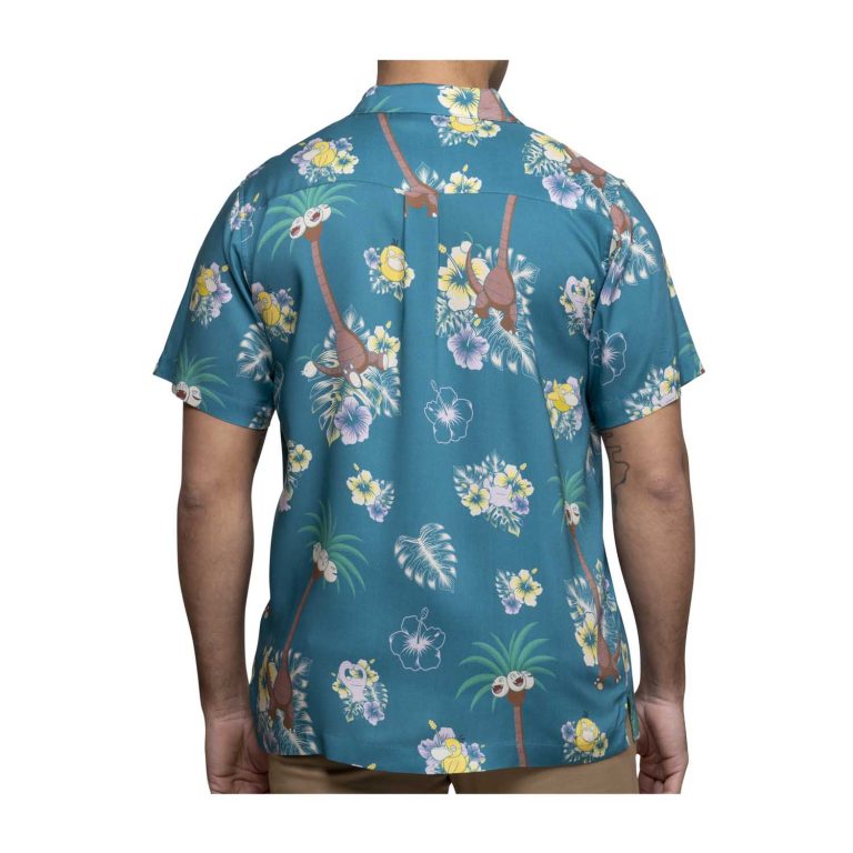 Pokémon tropical alolan exeggutor & friends hawaiian shirt