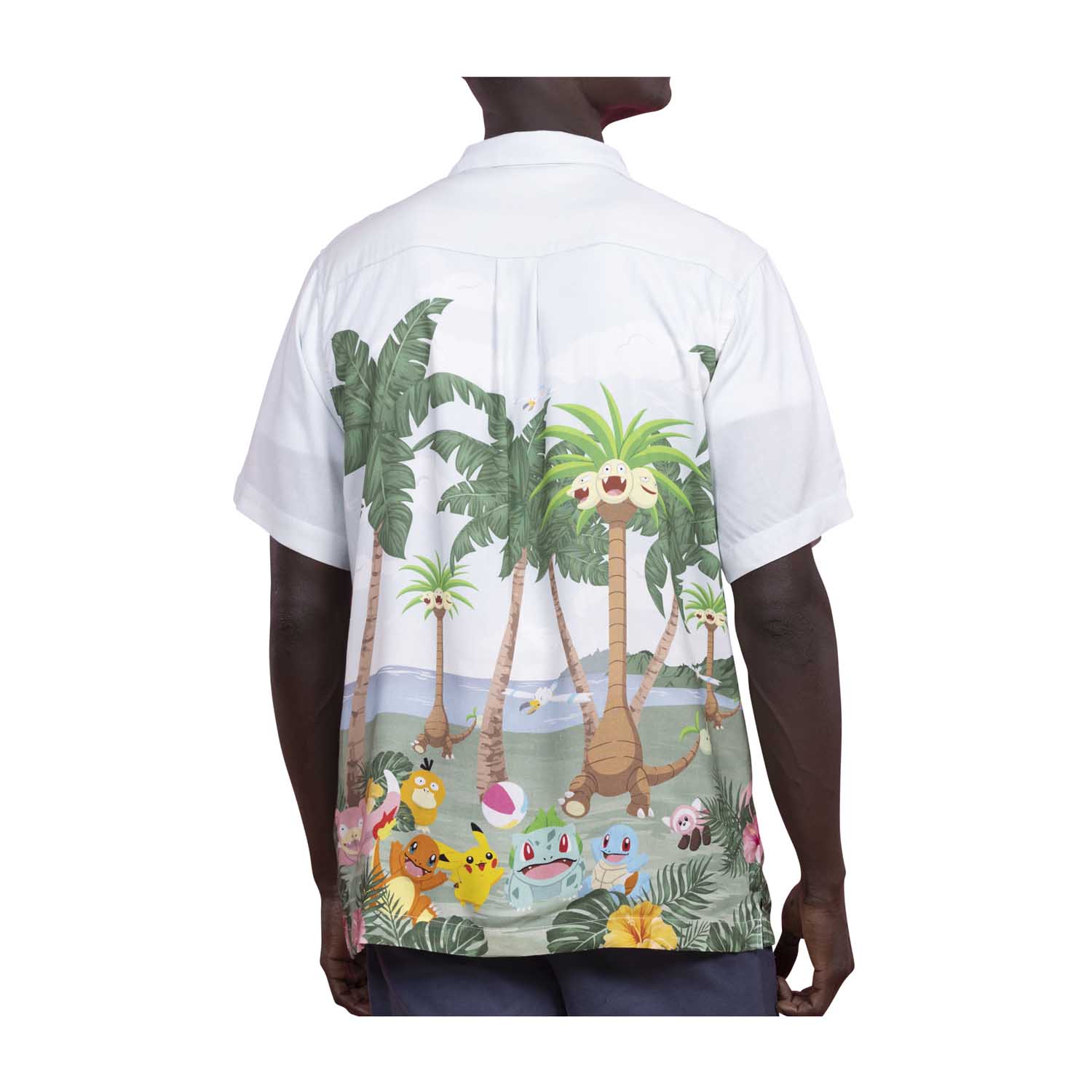 Pokemon tropical party hawaiian shirt 1