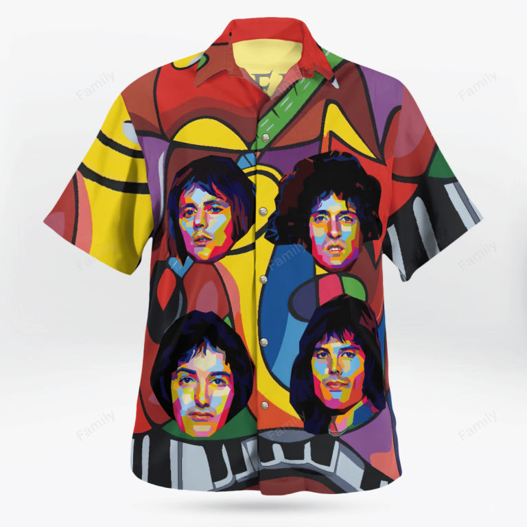 Queen Freddie Mercury Hawaiian shirt 25
