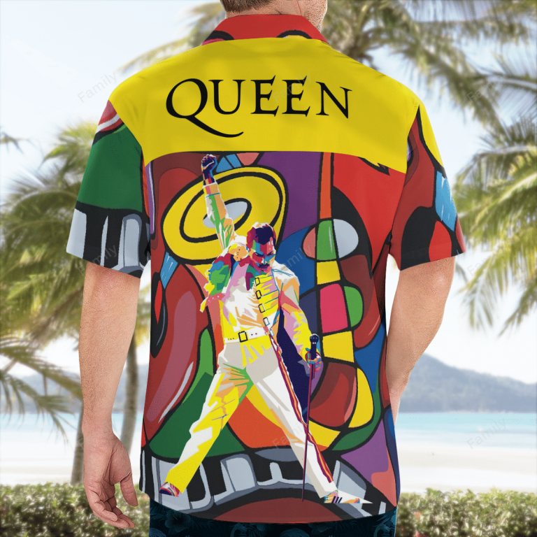Queen Freddie Mercury Hawaiian shirt 28