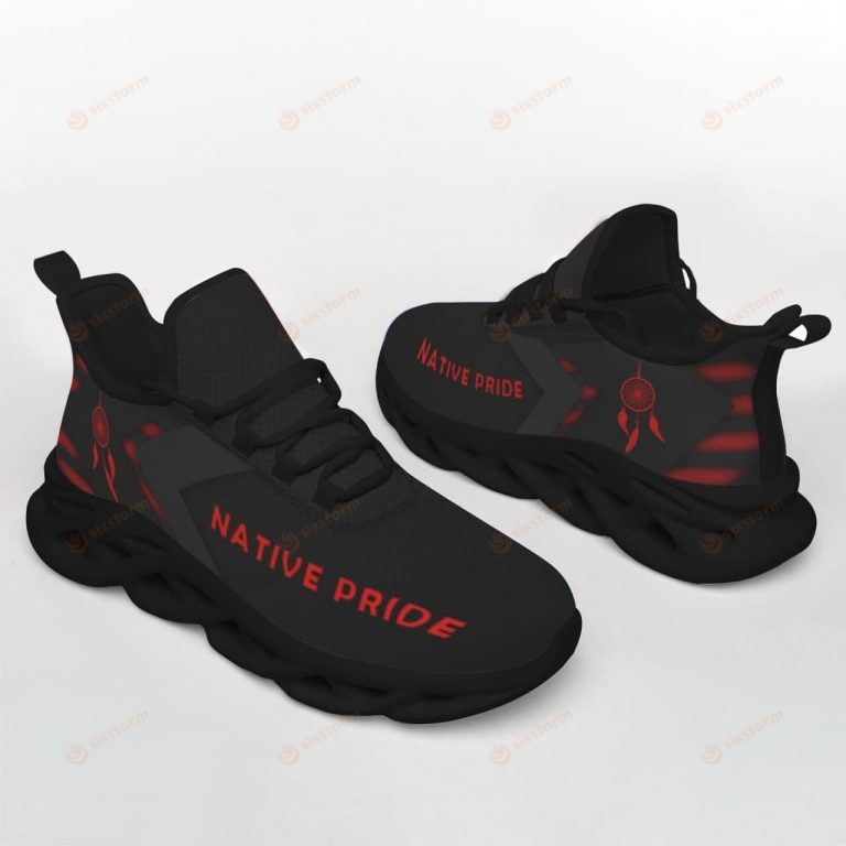 Red Native Pride Clunky Max soul shoes 13
