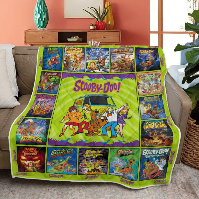 Scooby Doo movie quilt blanket 9