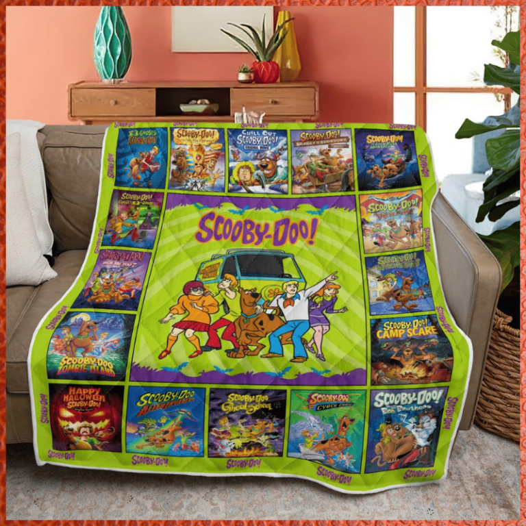 Scooby Doo movie quilt blanket 8