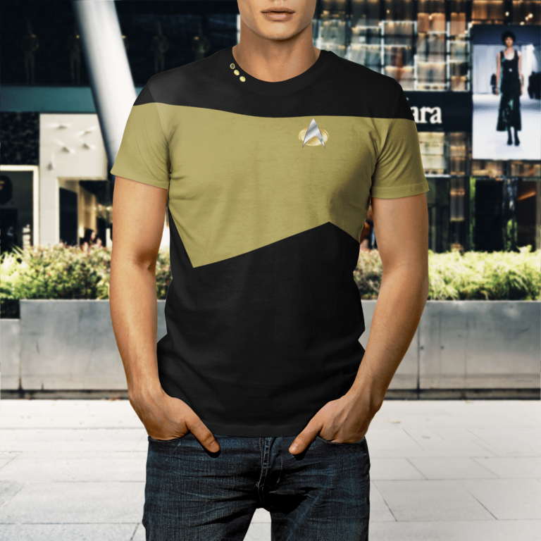 Star Trek Chief engineer 3d shirt 1