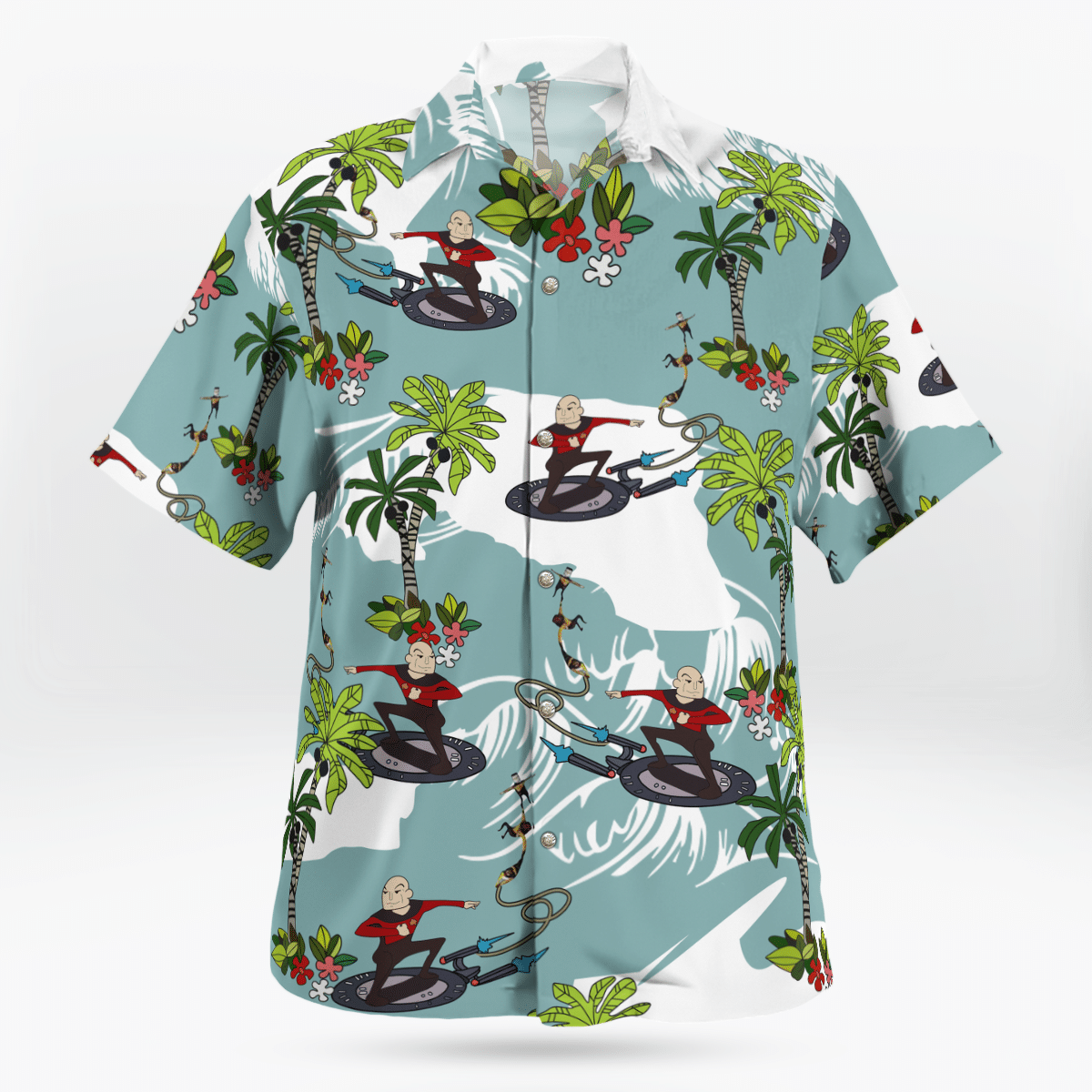 Star Trek Surfing Hawaiian shirt 1