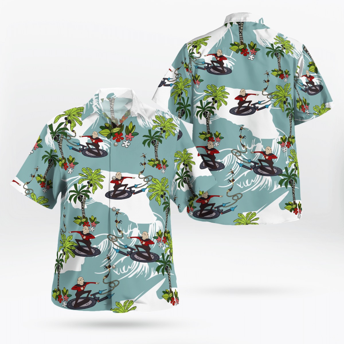Star Trek Surfing Hawaiian shirt