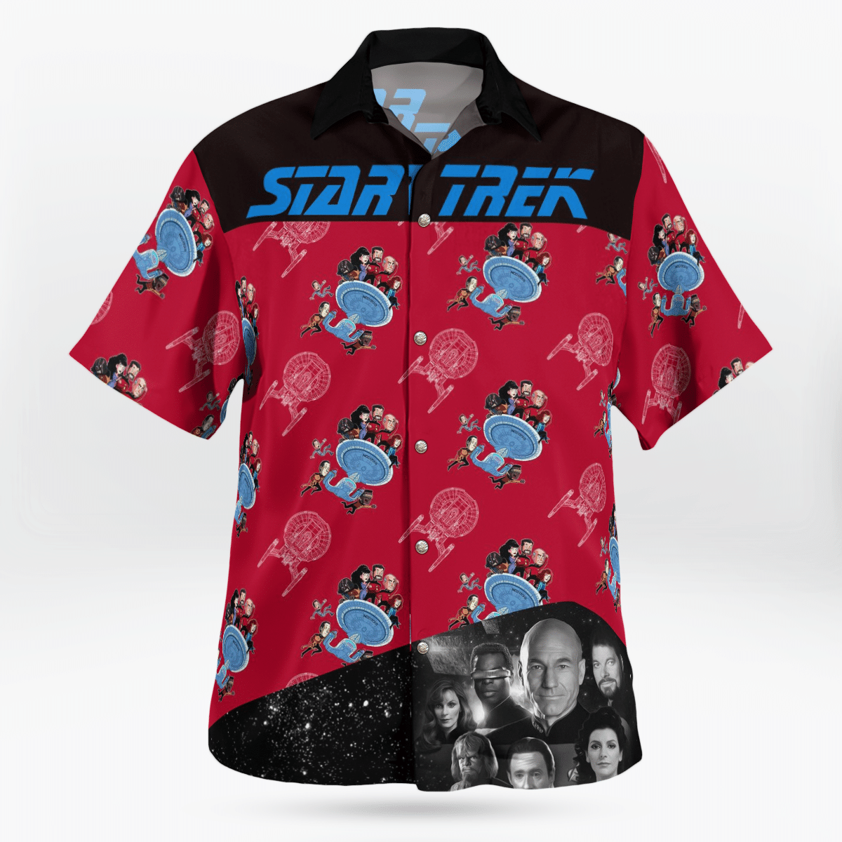 Star Trek command hawaiian shirt 2.1