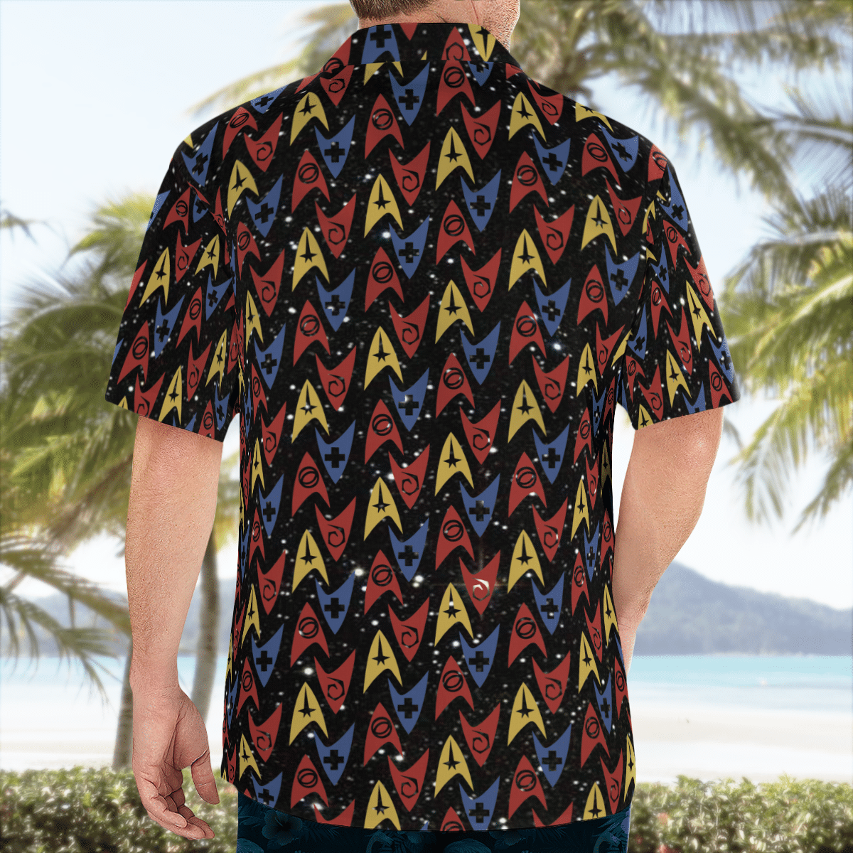 Star Trek logo Hawaiian shirt 3