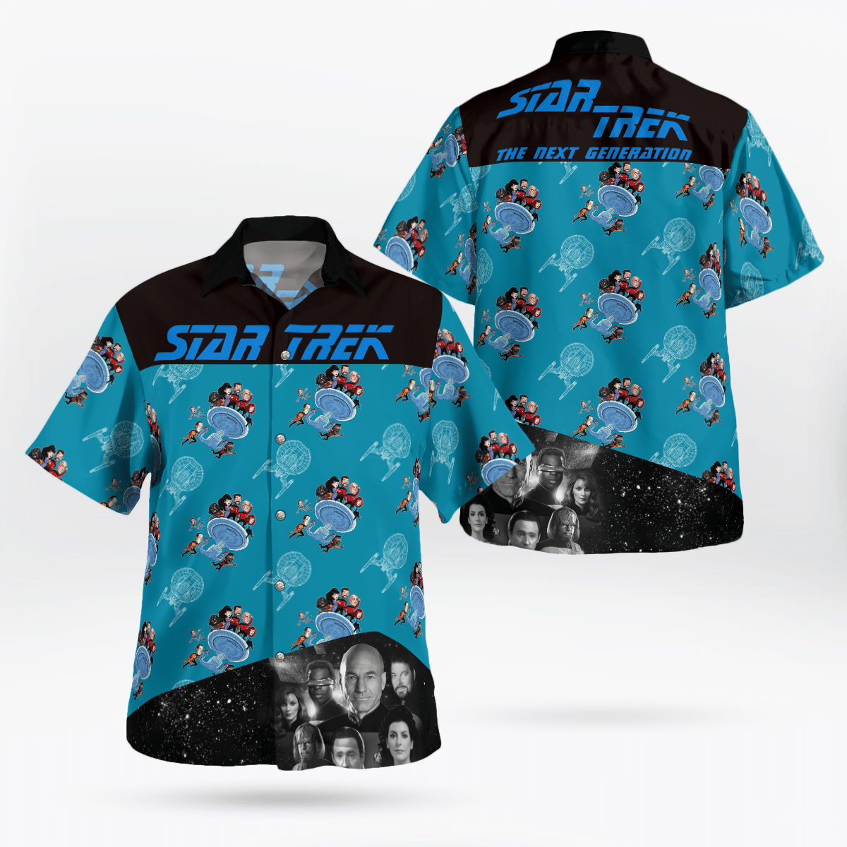 Star Trek science officer hawaiian shirt 3