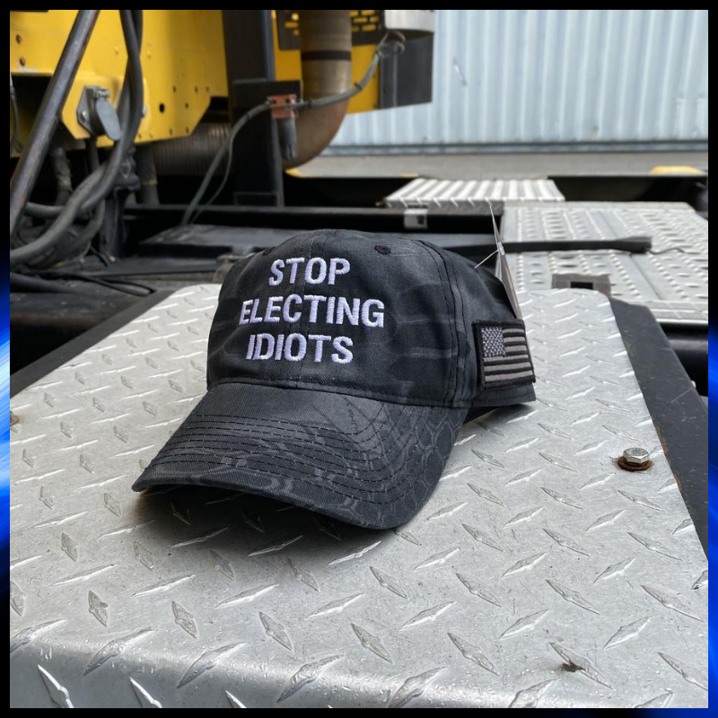 Stop Electing Idiots cap hat