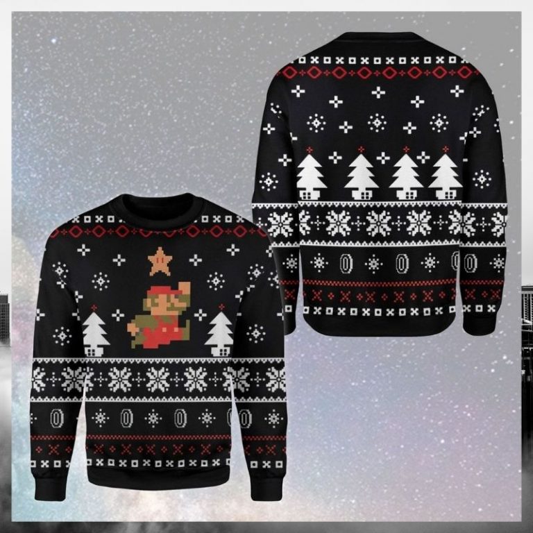 Super Mario Ugly Christmas Sweater 10