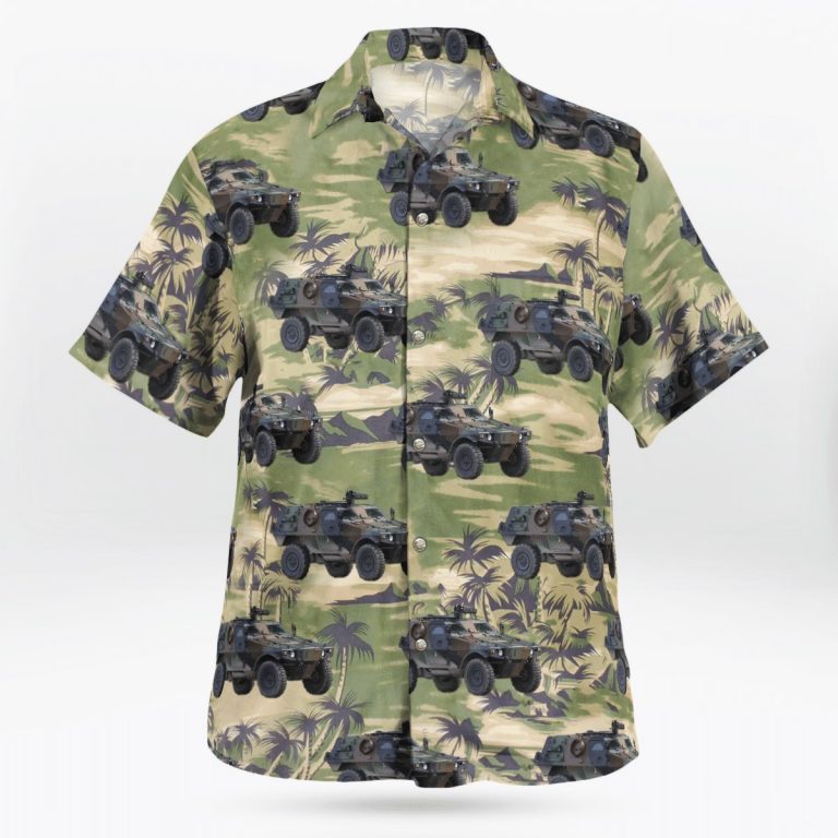 Tank Land force Hawaiian shirt 13
