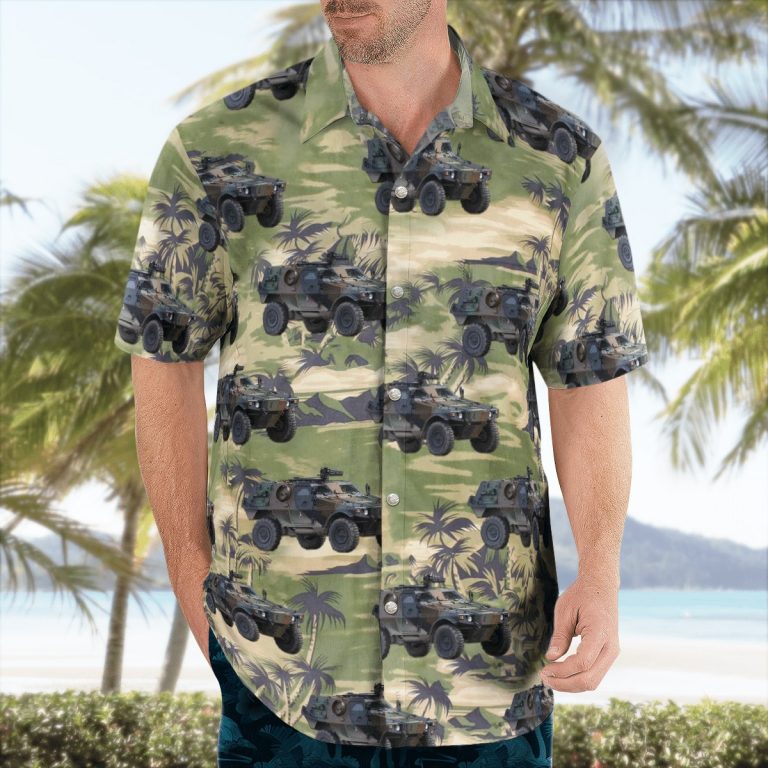 Tank Land force Hawaiian shirt 10