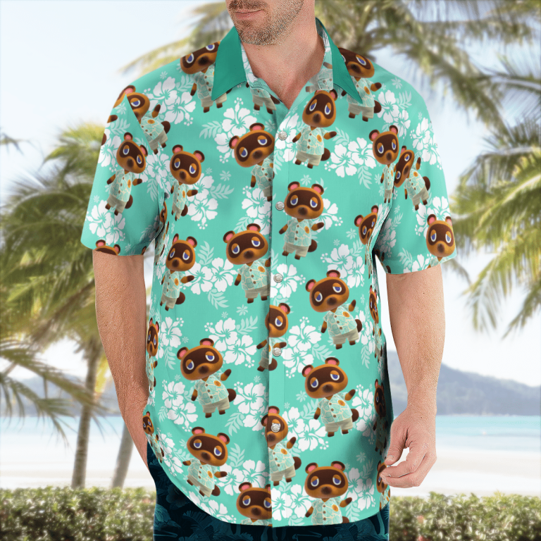 Tom Nook Hawaiian shirt