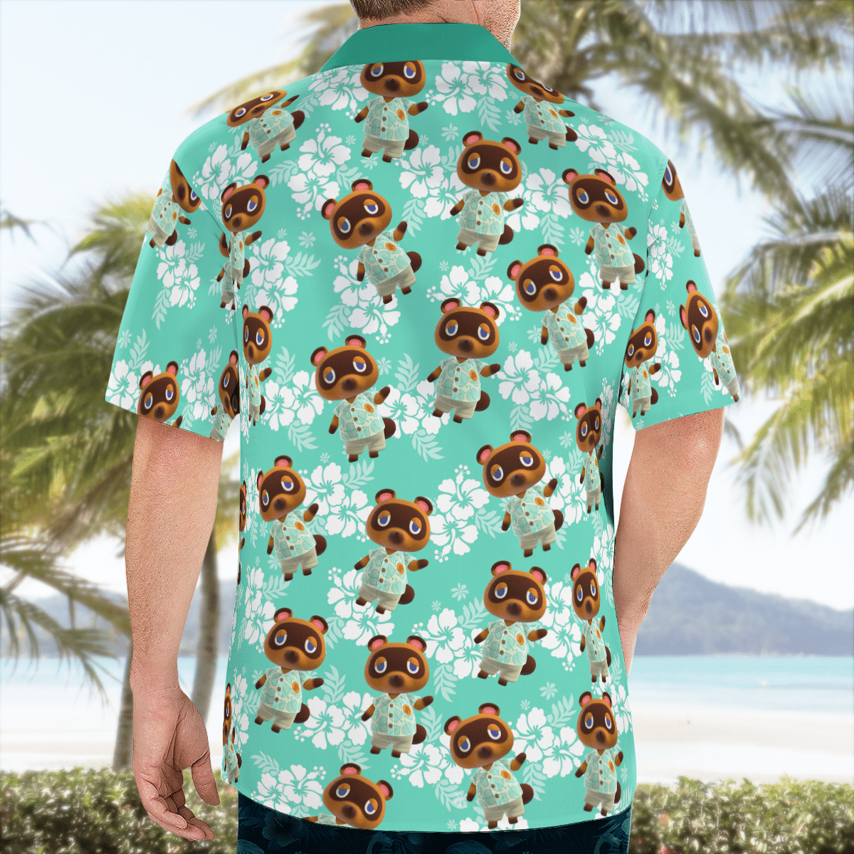 Tom Nook Hawaiian shirt 3